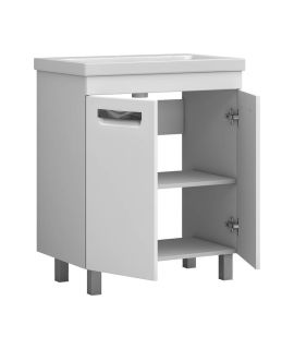 Тумба под раковину напольная Vigo Plaza tn.PLA.COM.70.2D 70 см белый